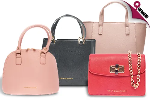 For QR445 Grab Classy Trussardi Bags - Choose from 8 Trendy Designs! (QR875 Value)